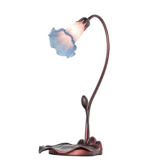 The Pink/Blue Pond Lily by Meyda Lighting - Image 7