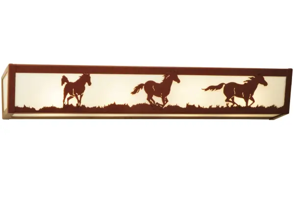 The Running Horses by Meyda Lighting - Image 1