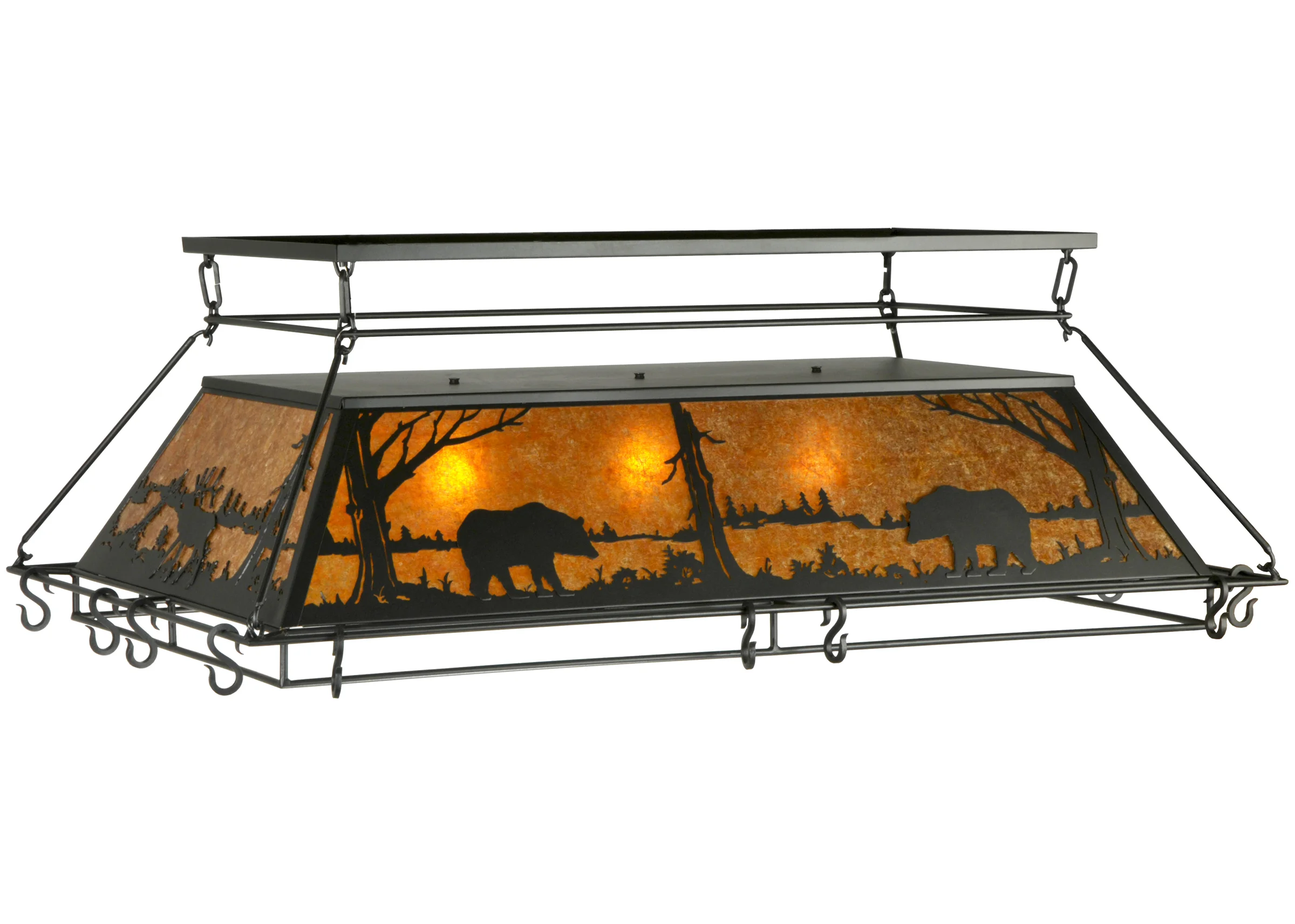 56" Long Bear at Lake Pot Rack