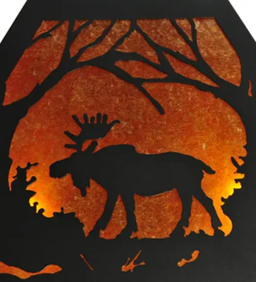 The Moose at Dawn by Meyda Lighting - Image 8