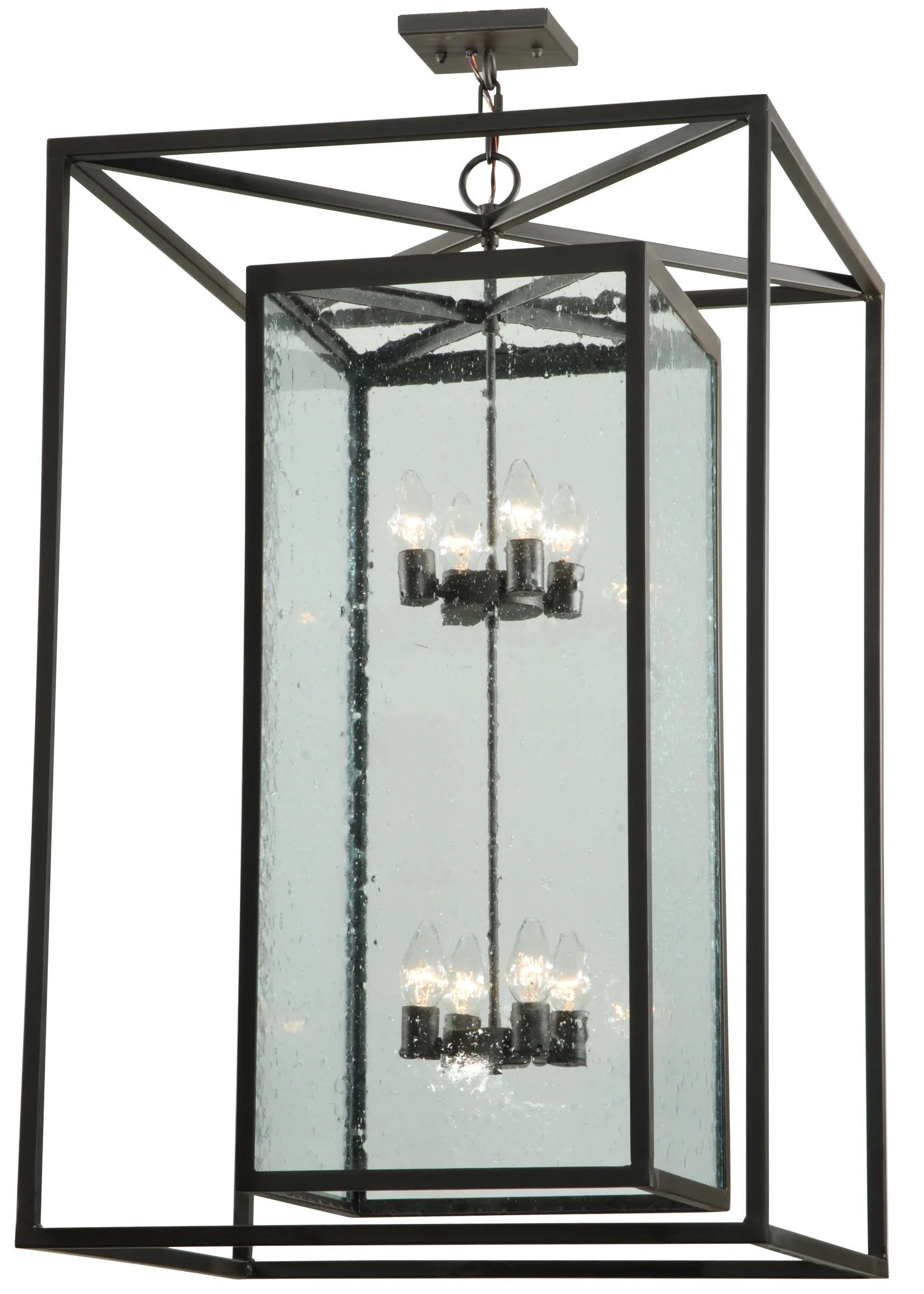 Kitzi Eight Light Pendant in Oil Rubbed Bronze