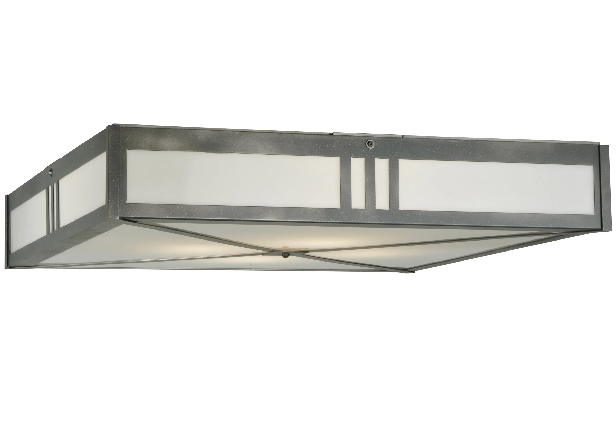 36.25" Square Whitewing Flushmount