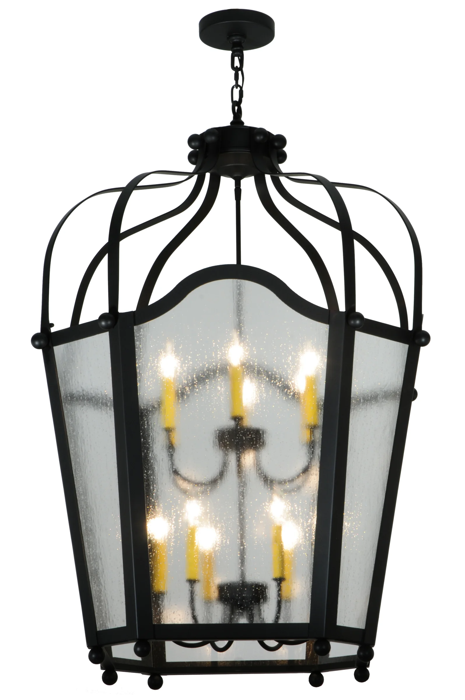 Citadel 12 Light Pendant in Blackwash