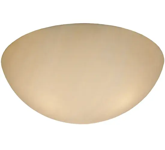 18"W X 6"H X 1/8"TK Bowl Alabaster Acrylic Shade