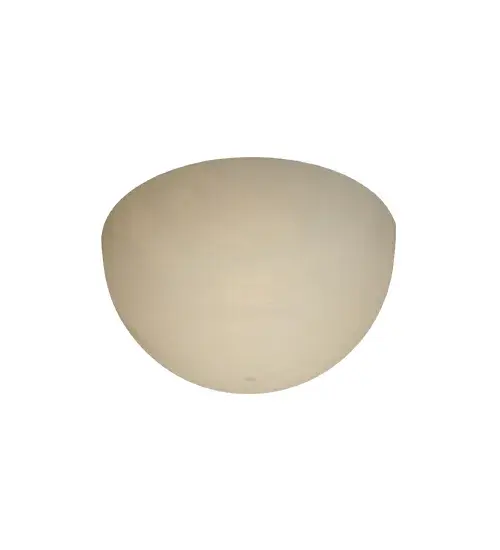 12"W X 6"H X 1/8"TK Bowl White Swirl Acrylic Shade - alternate view