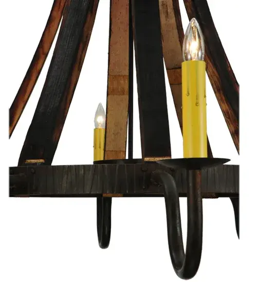 The Barrel Stave by Meyda Lighting - Image 8