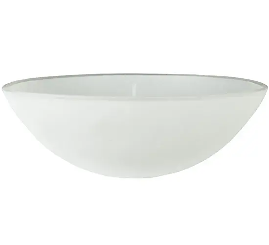 9.40"W X 3.25" Bowl Glass Shade