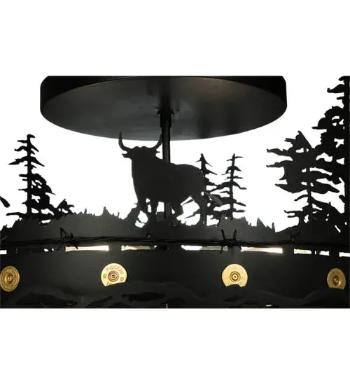 The Cowboy & Steer by Meyda Lighting - Image 7