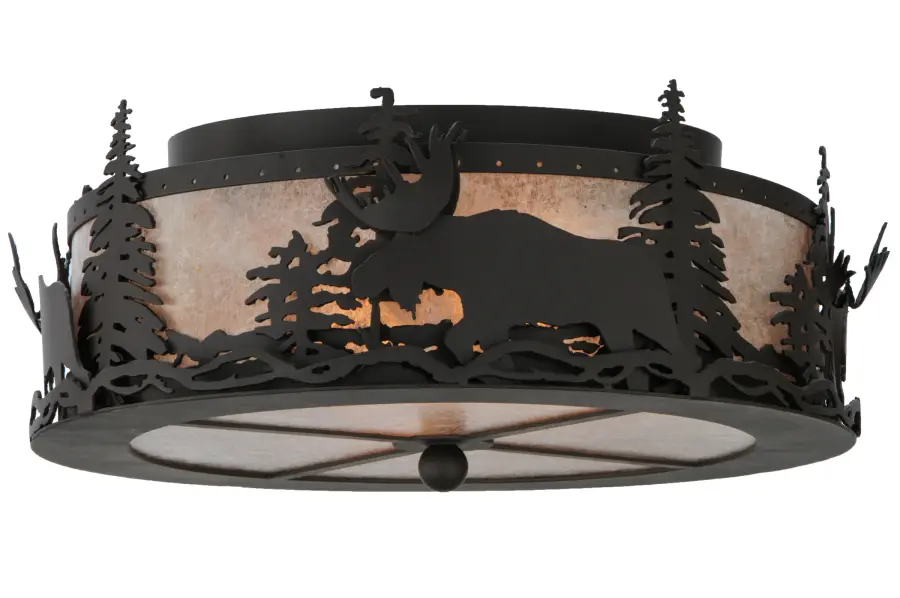 The Moose at Dusk by Meyda Lighting - Image 1
