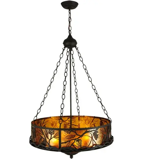 The Meyda Tiffany - Whispering Pines by Meyda Lighting - Image 4