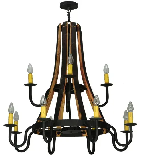 The Barrel Stave by Meyda Lighting - Image 3