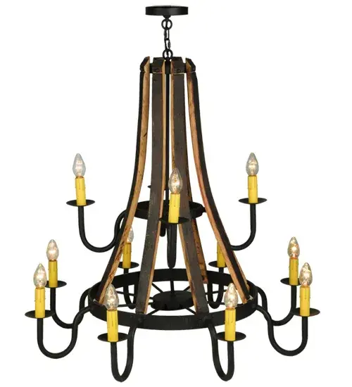 The Barrel Stave by Meyda Lighting - Image 4
