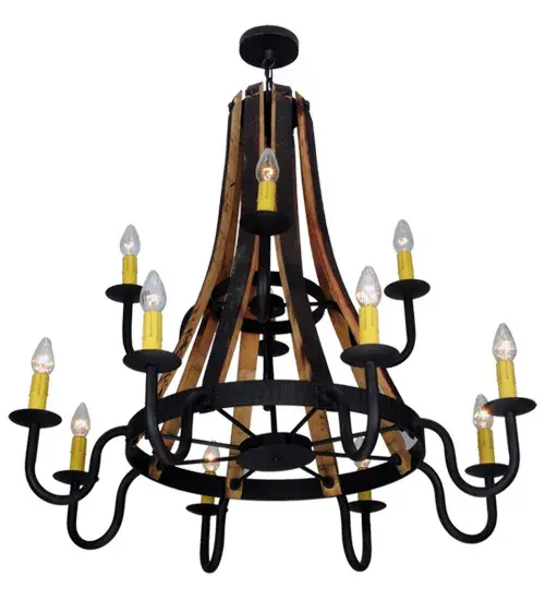 The Barrel Stave by Meyda Lighting - Image 6