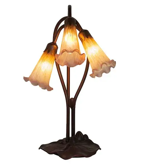 The Amber/Purple Pond Lily by Meyda Lighting - Image 2