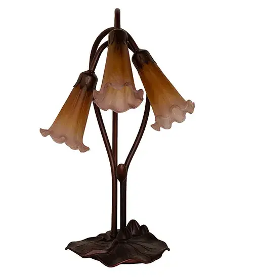 The Amber/Purple Pond Lily by Meyda Lighting - Image 3