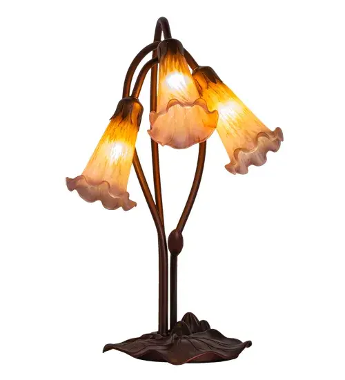 The Amber/Purple Pond Lily by Meyda Lighting - Image 5