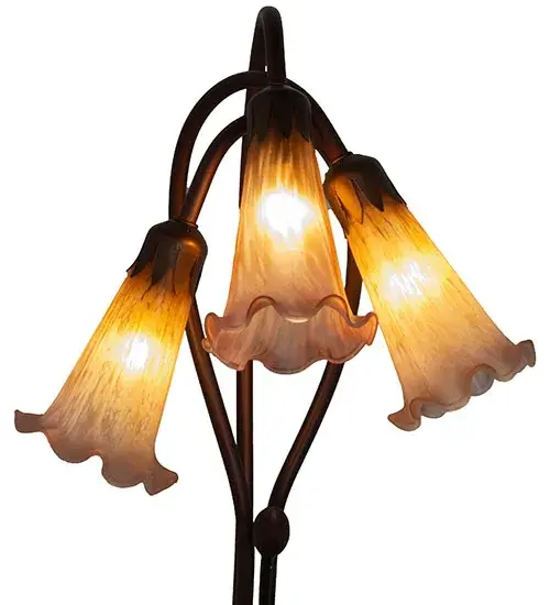 The Amber/Purple Pond Lily by Meyda Lighting - Image 7
