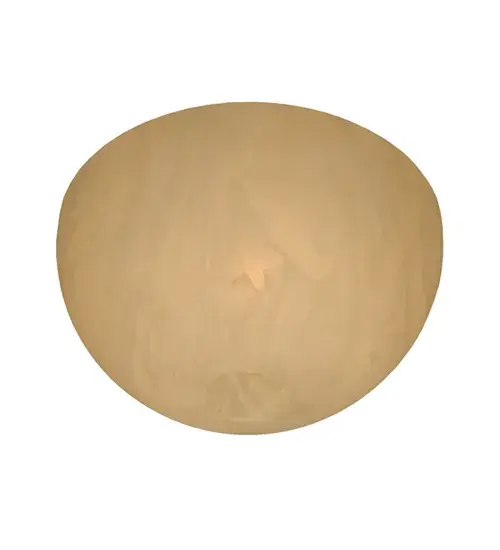 8"W X 4"H X 1/8"TK Bowl Alabaster Acrylic Shade - alternate view