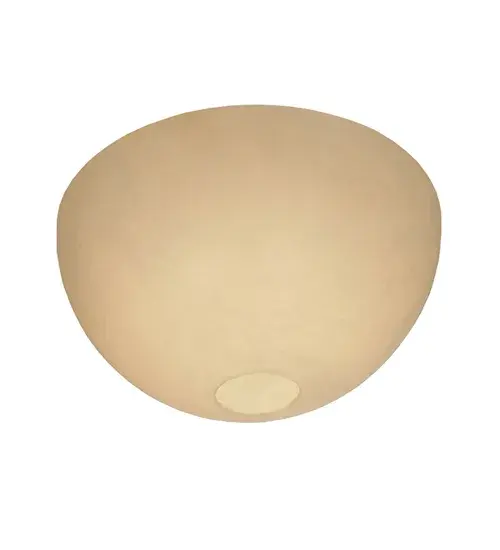 8"W X 4"H X 1/8"TK Bowl White Swirl Acrylic Shade - alternate view