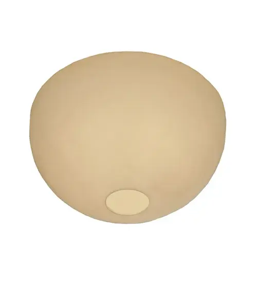 8"W X 4"H X 1/8"TK Bowl White Acrylic Shade - alternate view