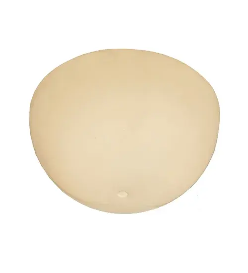 8"W X 4"H X 1/8"TK Bowl White Acrylic Shade - alternate view