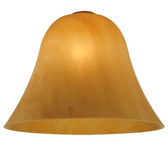 10.9"W X 7.9"H X 1/16"TK Ida Bell Earth Marble Acrylic Shade