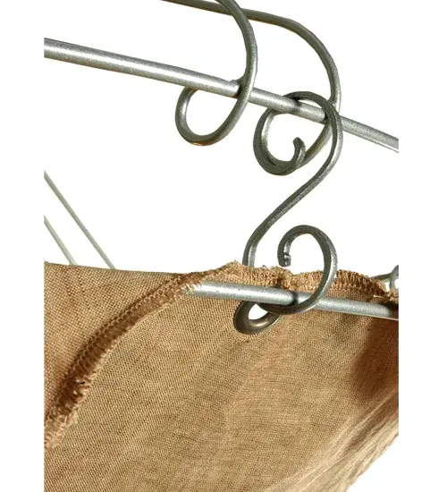 32"W Strathallan Double Tree Fabric Inverted Pendant - Image 8