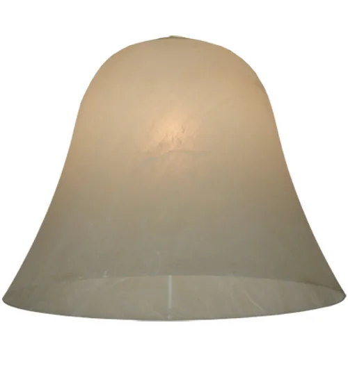 10.25"W X 8"H Ida Bell Alabaster Acrylic Shade