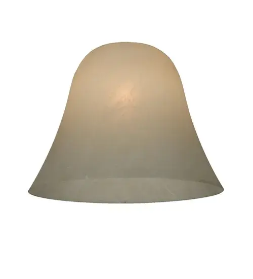 10.25"W X 8"H Ida Bell Alabaster Acrylic Shade - alternate view