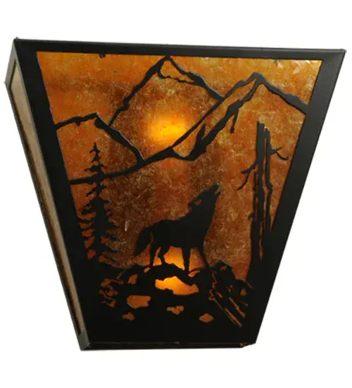 The Northwoods Wolf on the Loose by Meyda Lighting - Image 2