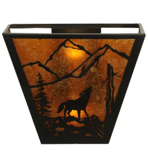 The Northwoods Wolf on the Loose by Meyda Lighting - Image 4