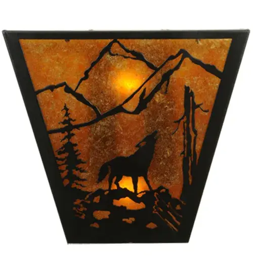 The Northwoods Wolf on the Loose by Meyda Lighting - Image 5