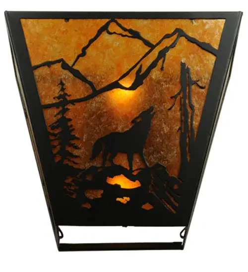 The Northwoods Wolf on the Loose by Meyda Lighting - Image 7