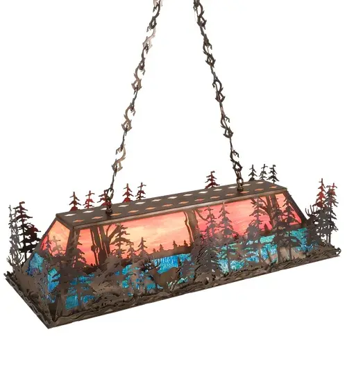 The Deer through the Trees by Meyda Lighting - Image 4