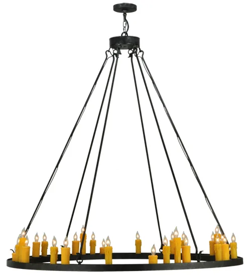 60"W Deina 28 LT Chandelier