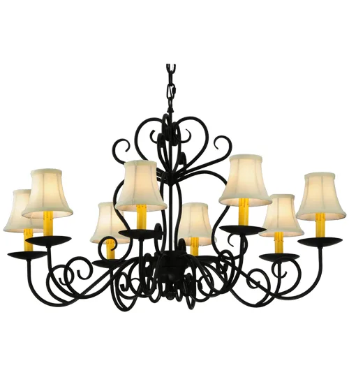 36"W Corrina 8 LT Chandelier