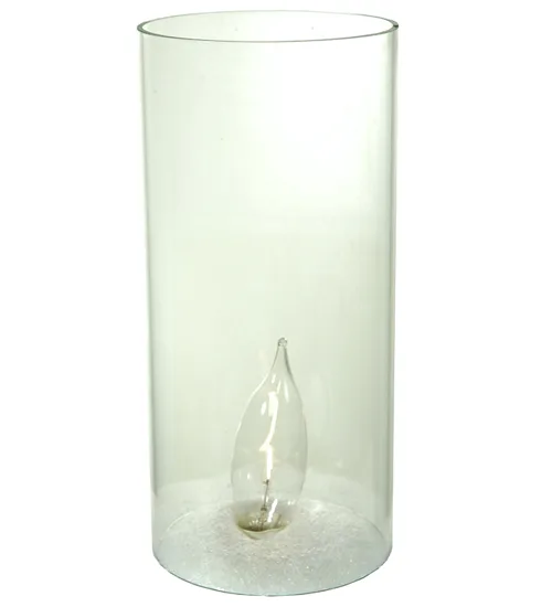 3.75"W X 8.5"H Cylinder Clear Shade