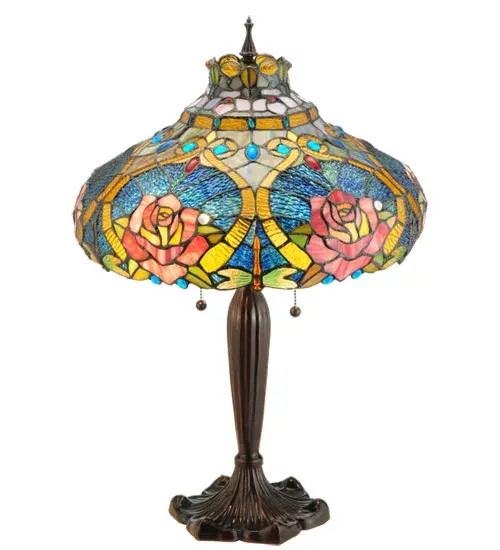 The Dragonfly Rose by Meyda Lighting - Image 2
