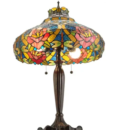 The Dragonfly Rose by Meyda Lighting - Image 6
