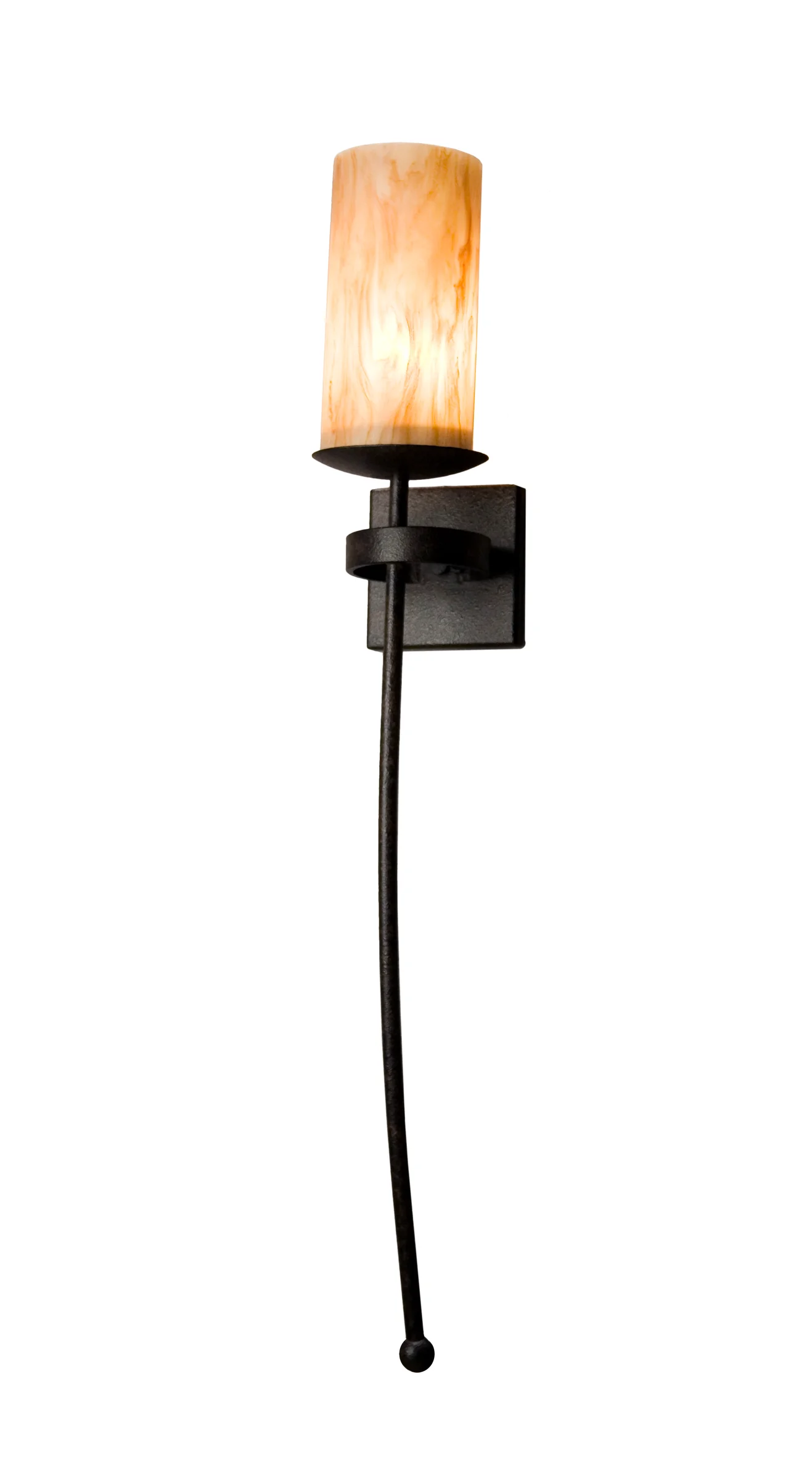 Bechar One Light Wall Sconce in Chestnut
