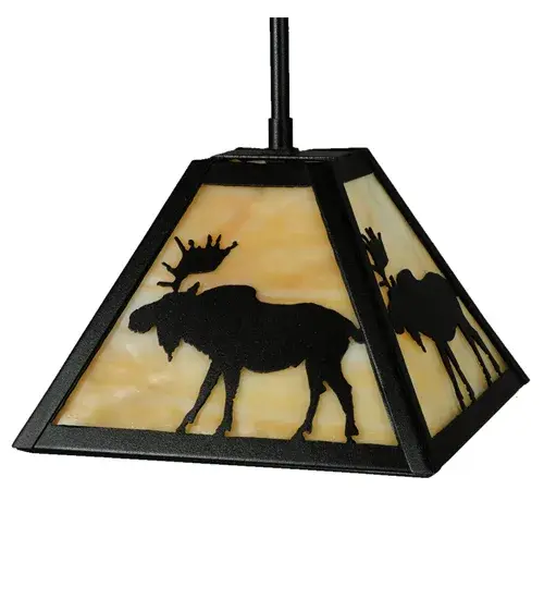 The Lone Moose by Meyda Lighting - Image 2
