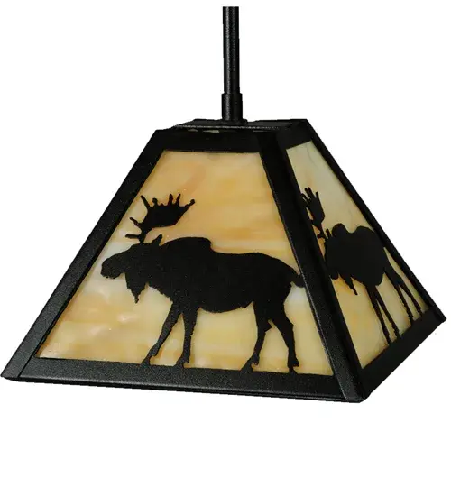 The Lone Moose by Meyda Lighting - Image 3