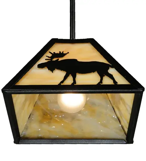 The Lone Moose by Meyda Lighting - Image 7