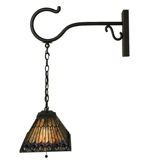 The Tiffany Jeweled Peacock by Meyda Lighting - Image 8