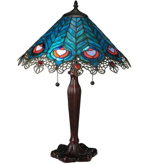 The Peacock Feather by Meyda Lighting - Image 2