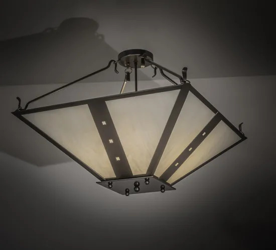 30"Sq Zandra Inverted Pendant