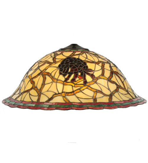 20.5"W Pinecone Shade