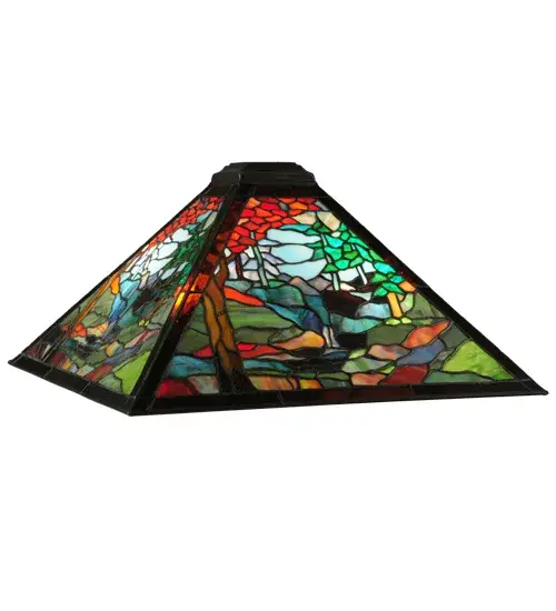 The Tiffany River of Life by Meyda Lighting - Image 1
