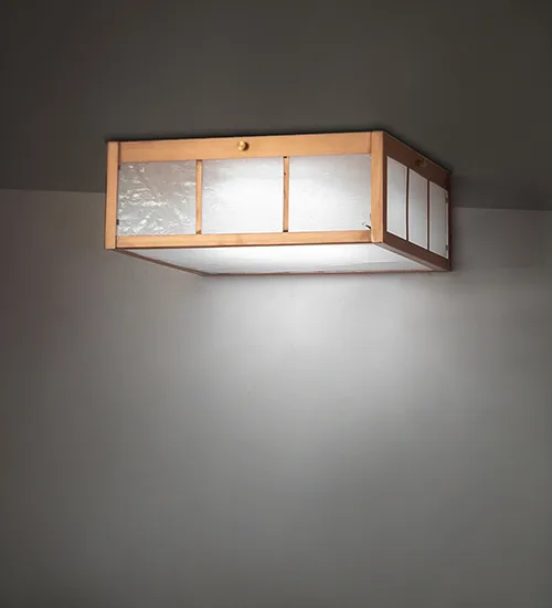 12" Square Beck Flushmount