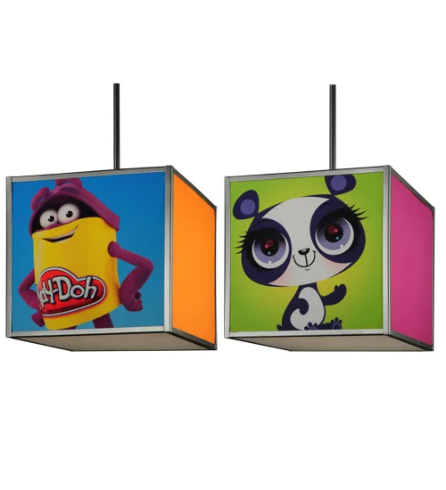 12"Sq Hasbro Playdough/Little Petshop Pendant